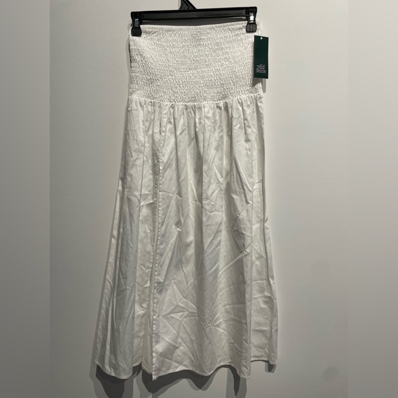wild fable Dresses & Skirts - Wild Fable Women's Smocked Waist Maxi Skirt White Size XXS NWT
